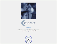 Tablet Screenshot of contactcounselling.co.uk